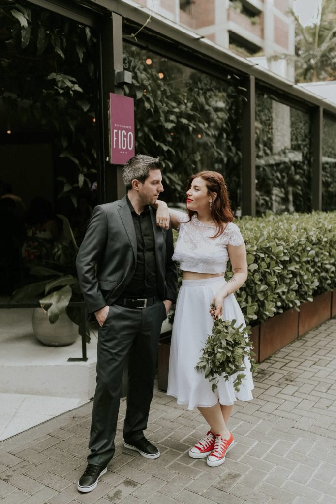 Mini-wedding urbano | Fotografia Minimalista | Karine Britto