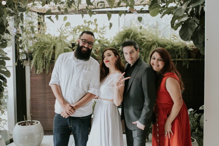 Mini-wedding urbano | Fotografia Minimalista | Karine Britto
