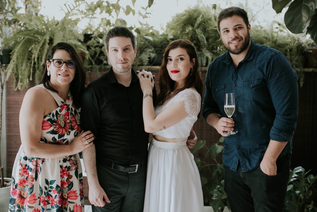 Mini-wedding urbano | Fotografia Minimalista | Karine Britto