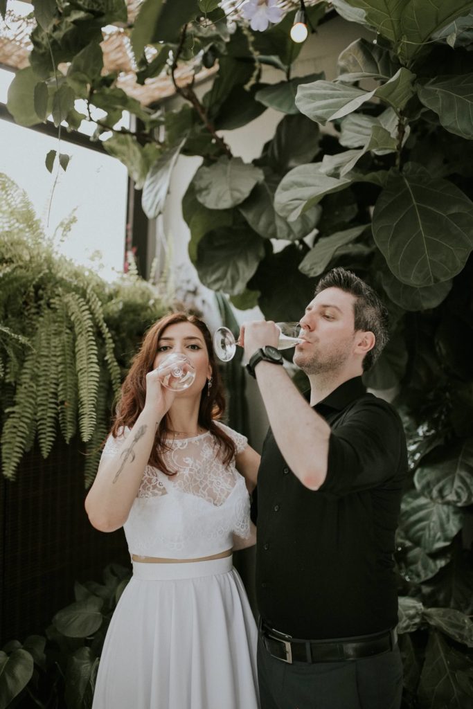 Mini-wedding urbano | Fotografia Minimalista | Karine Britto